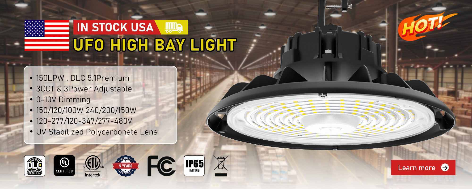 Kwaliteit LED UFO hoogbouwlamp fabriek