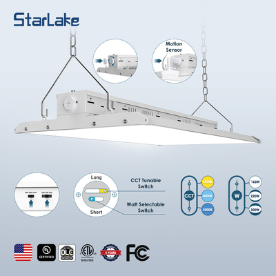 Afstembaar LED lineair Highbay Light 80W 100W 120W Aluminiummateriaal