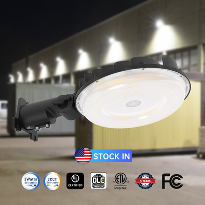 100W LED-schuurverlichting 12000 lumens Duisternis-tot-dageraad fotocel sensor IP65 UL DLC cUL goedgekeurd