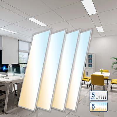VS In voorraad LED Flat Panel Light ETL DLC Premium 3Power 3CCT Schakelbaar 277V 347V 130lm/w
