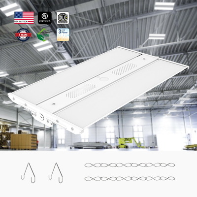 220W lineair hoog golf LED licht opgehangen installatie 3CCT verstelbaar 3000K 4000K 5000K