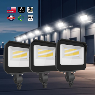 Buiten LED-overstromingslicht met fotocel High Lumen 140LM/W 100W 120W 150 Watt Voor parkeerterrein gevelverlichting