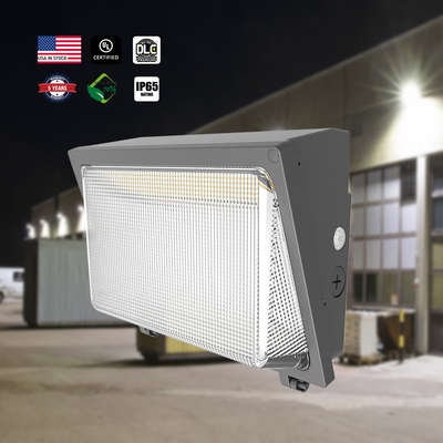 OEM FCC UL 30W-120W LED Wall Pack Light 140lm/W 3CCT Verstelbaar voor het laden van dokken