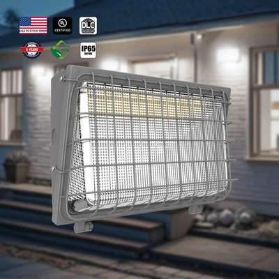 Dimmable 3CCT verstelbaar LED-wandverpakkingslicht met microwave-bewegingssensor Photocell IP65