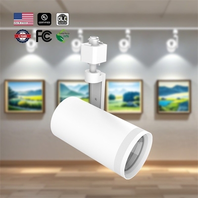 110 Lm/w IP20 LED spoorlamp 10/15/20/25/30W Verstelbaar spoorlicht voor kunstgalerijen