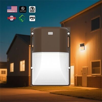 USA Stock Mini LED-wandpakket Licht 18W 25W 30W ETL DLC Buitenbeveiligingsverlichting